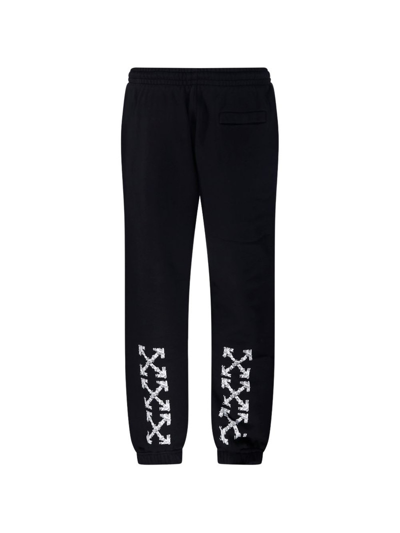 Off-White Arrow drawstring track pants outlook