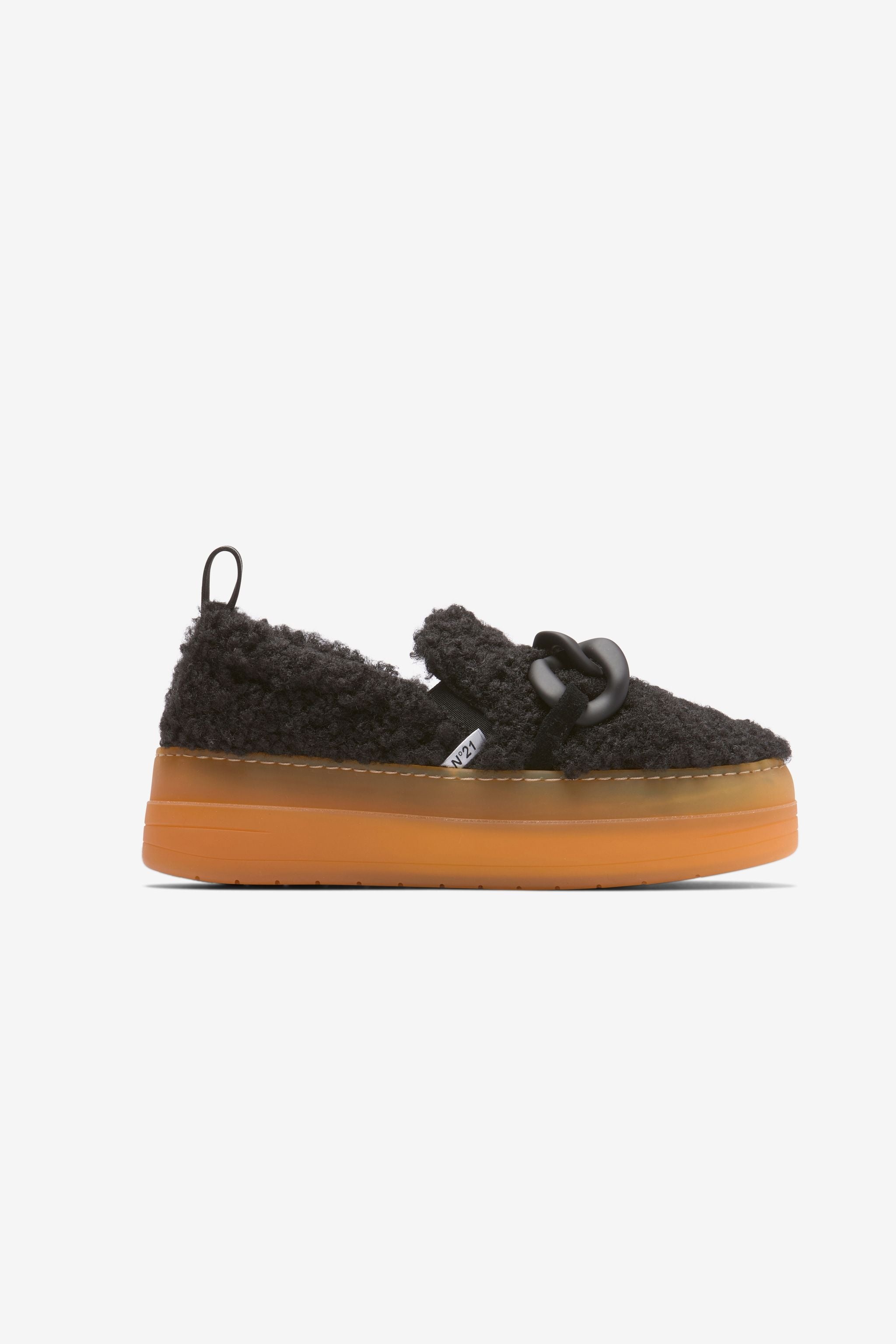 CHUNKY CHAIN-EMBELLISHED SNEAKERS - 1