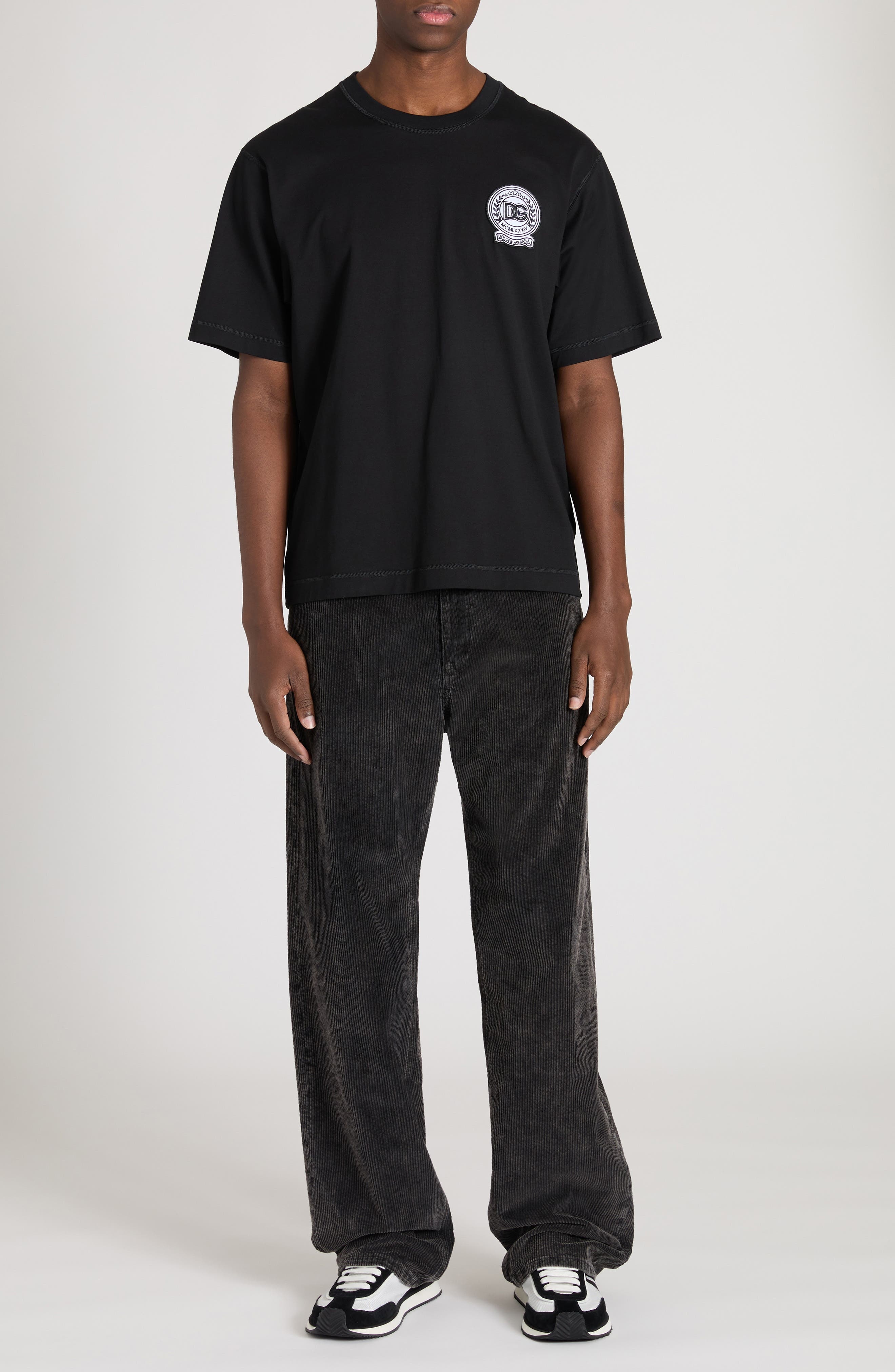 Embroidered Logo Patch T-Shirt - 2