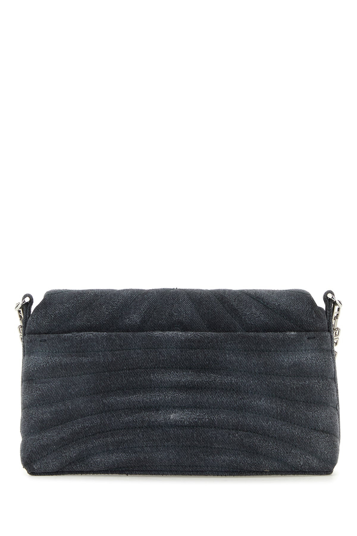 Black denim medium 4G Soft handbag - 3