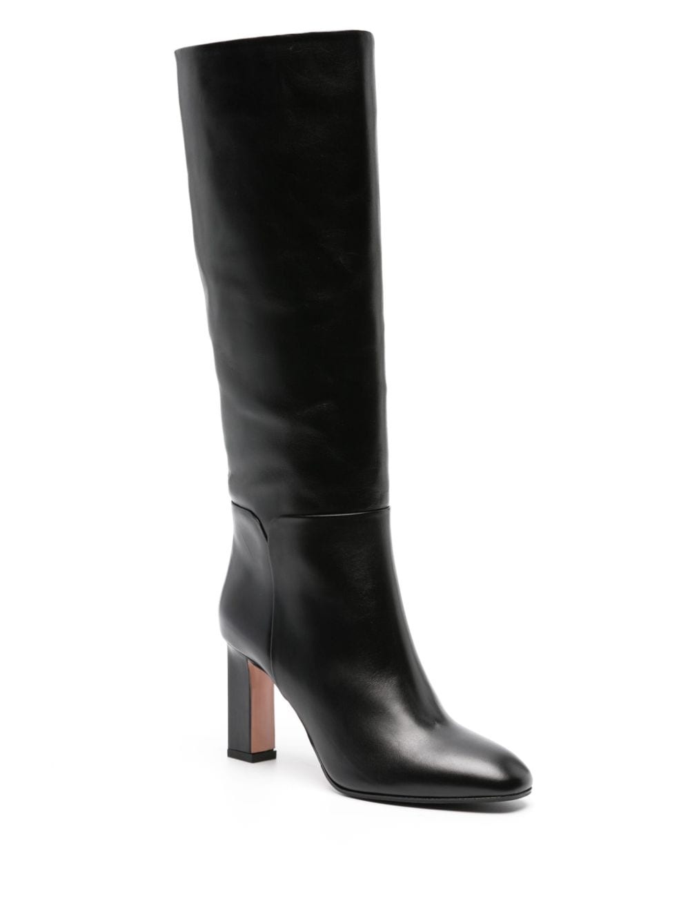 Sellier 85mm leather knee boots - 2