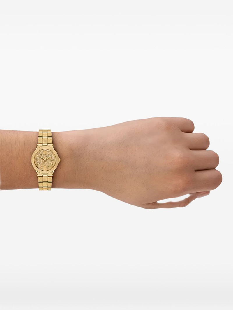 MICHAEL KORS Billie gold round 36mm watch outlook