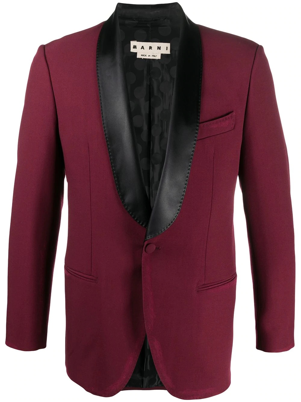 single-breasted suit jacket - 1