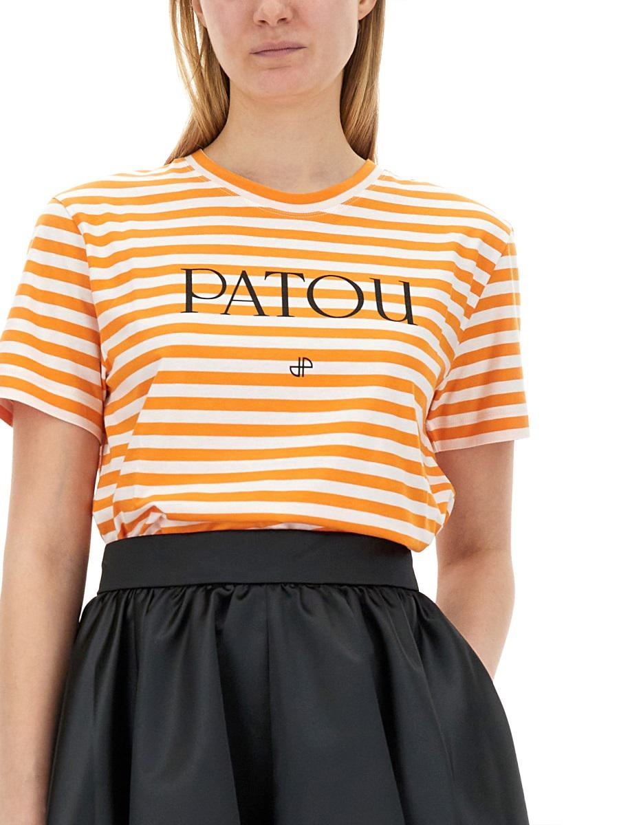 PATOU T-SHIRT WITH LOGO - 4