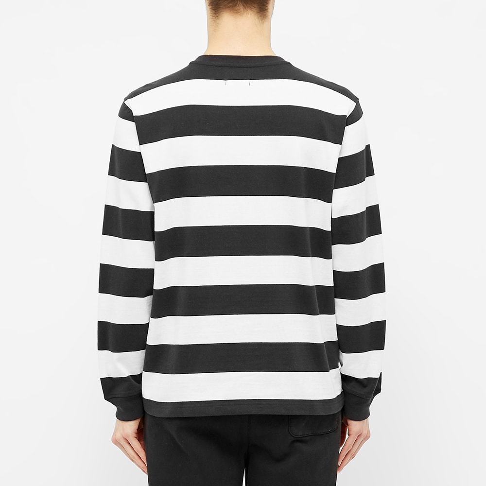 Stussy Long Sleeve Classic Stripe Crew Tee - 4