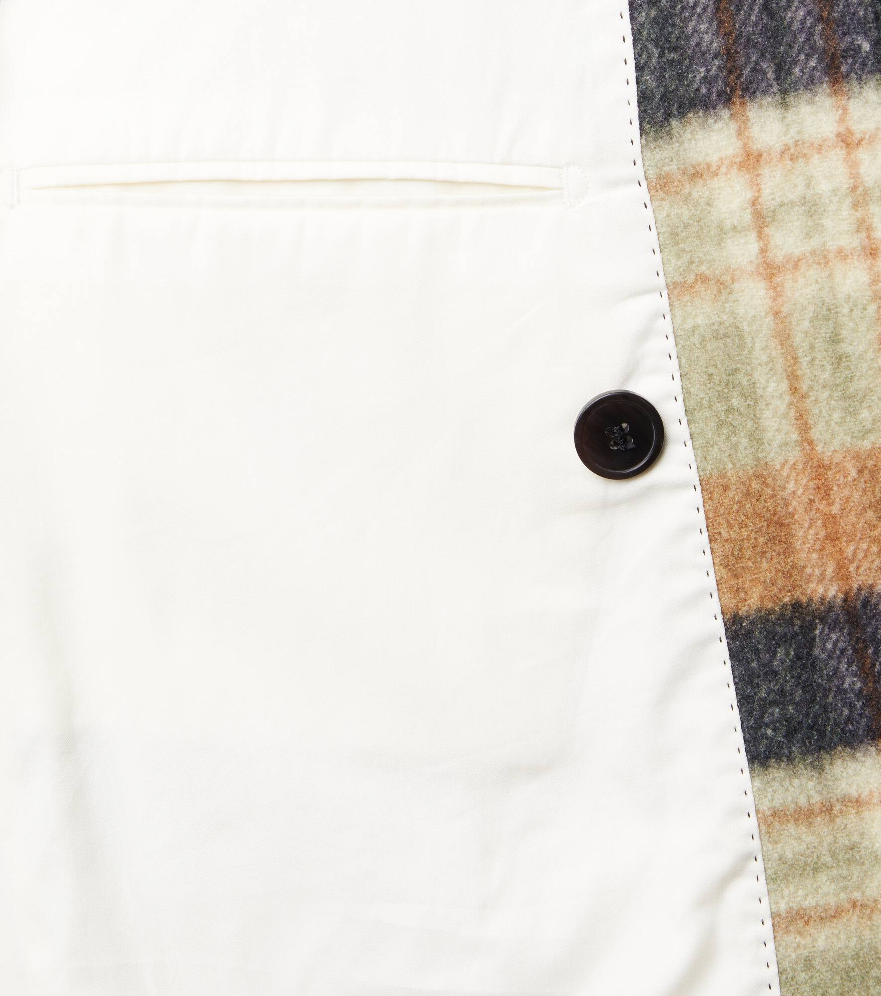 Checked wool blazer - 7