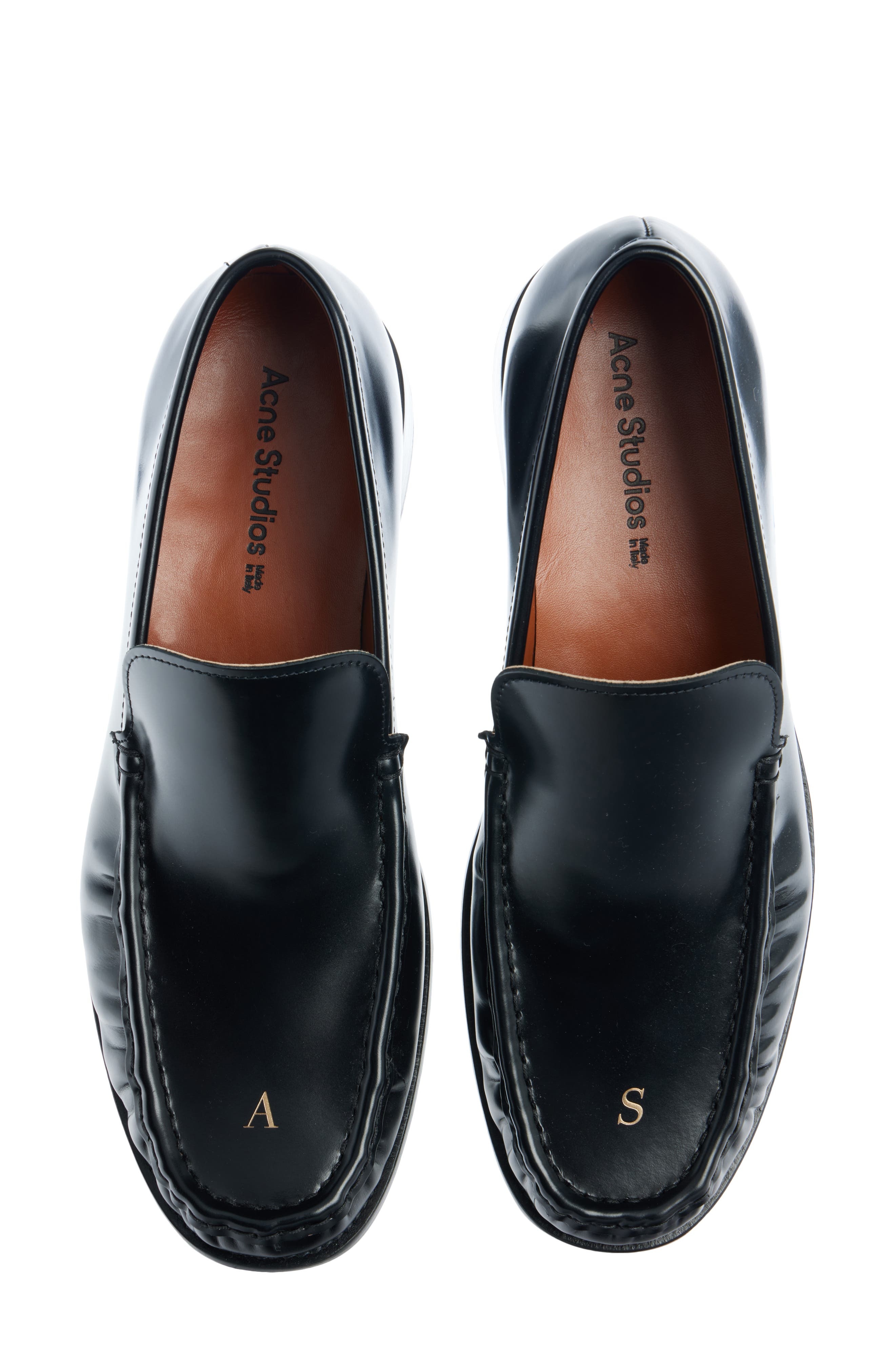 Acne Studios Moc Toe Loafer in Black at Nordstrom - 5