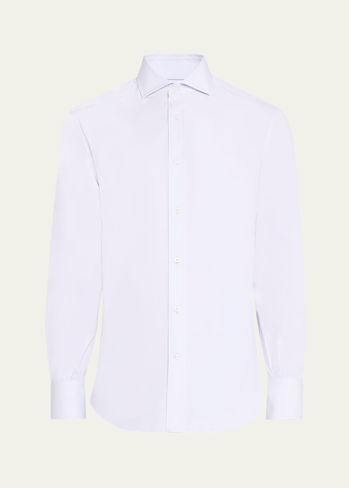 Men's Cotton Canvas Dress Shirt - 1