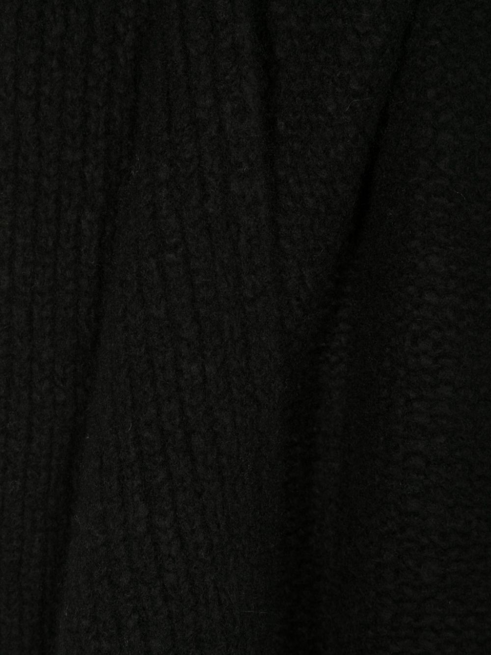 ribbed cashmere silk-blend scarf - 3