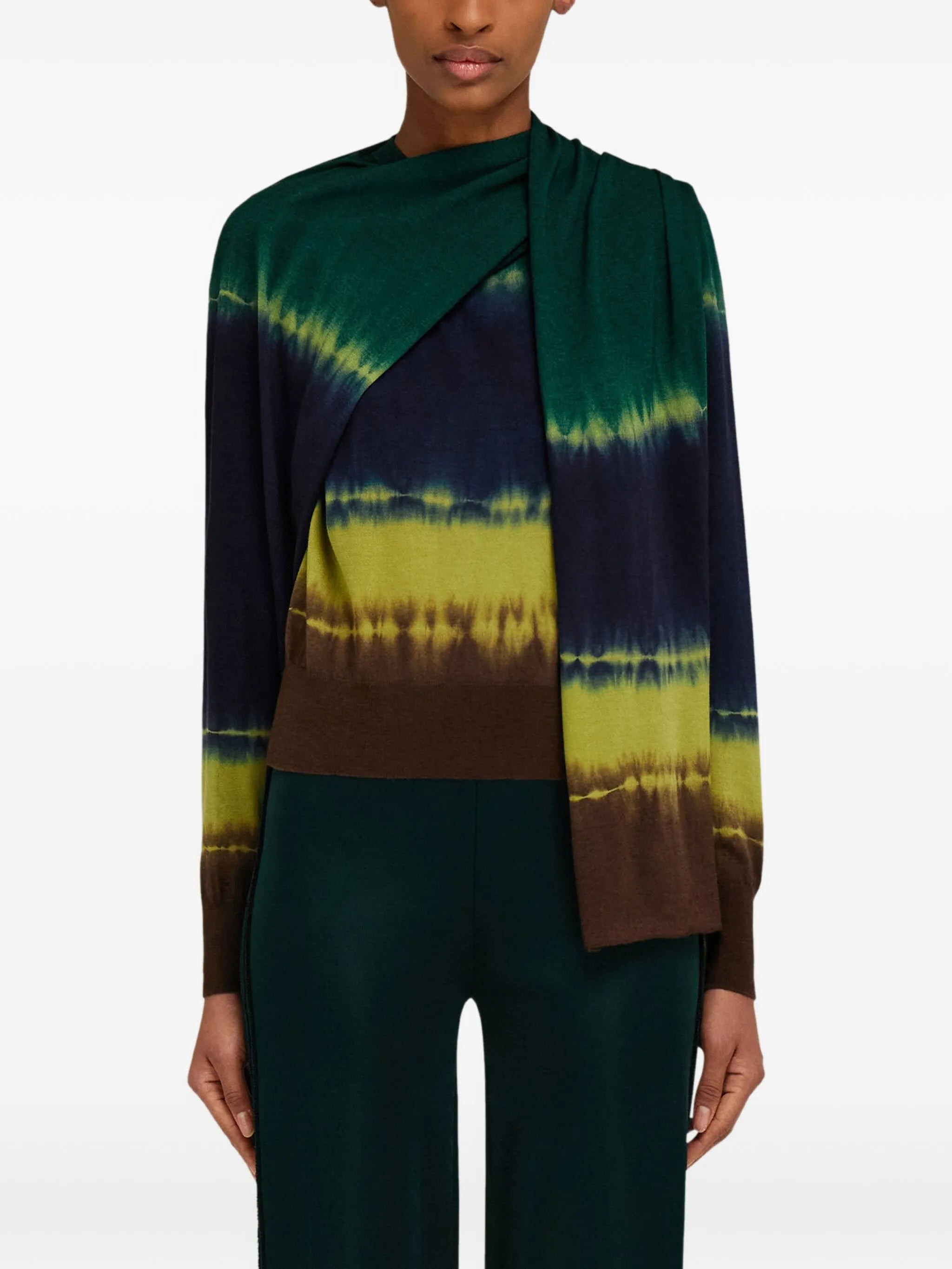tie-dye print pullover - 3