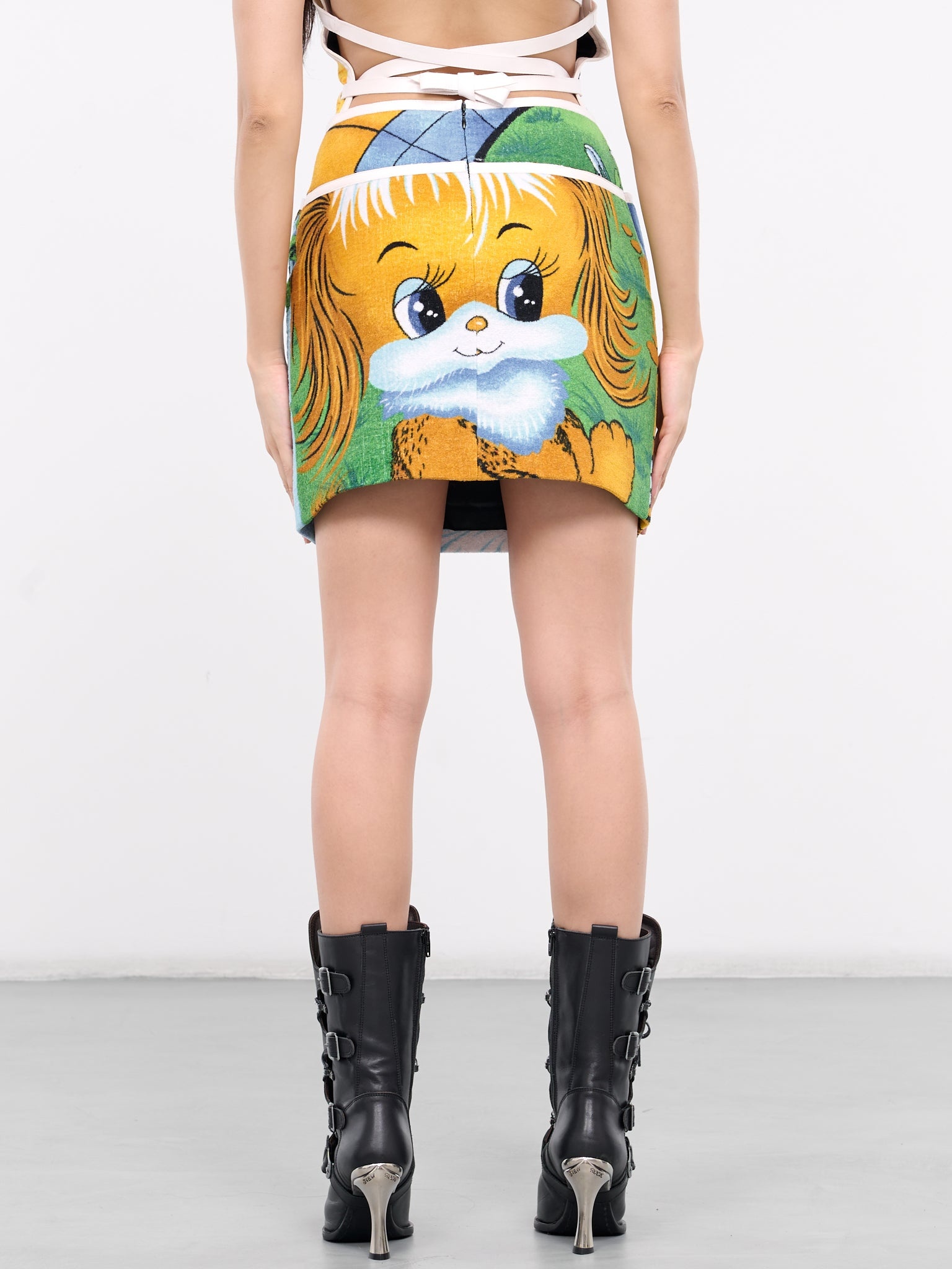 Jacquard Towels Mini Skirt - 3