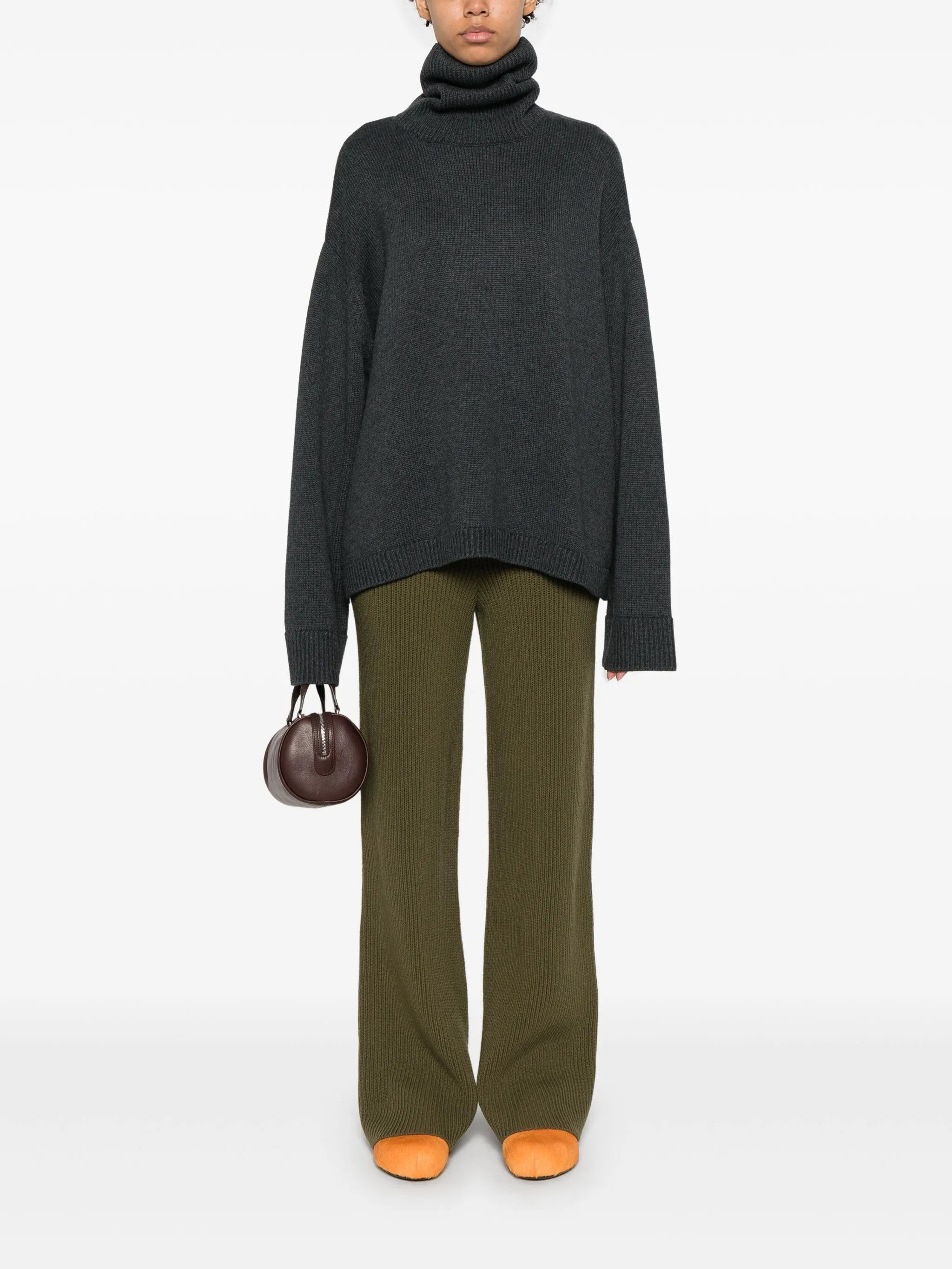 ribbed trousers - 2