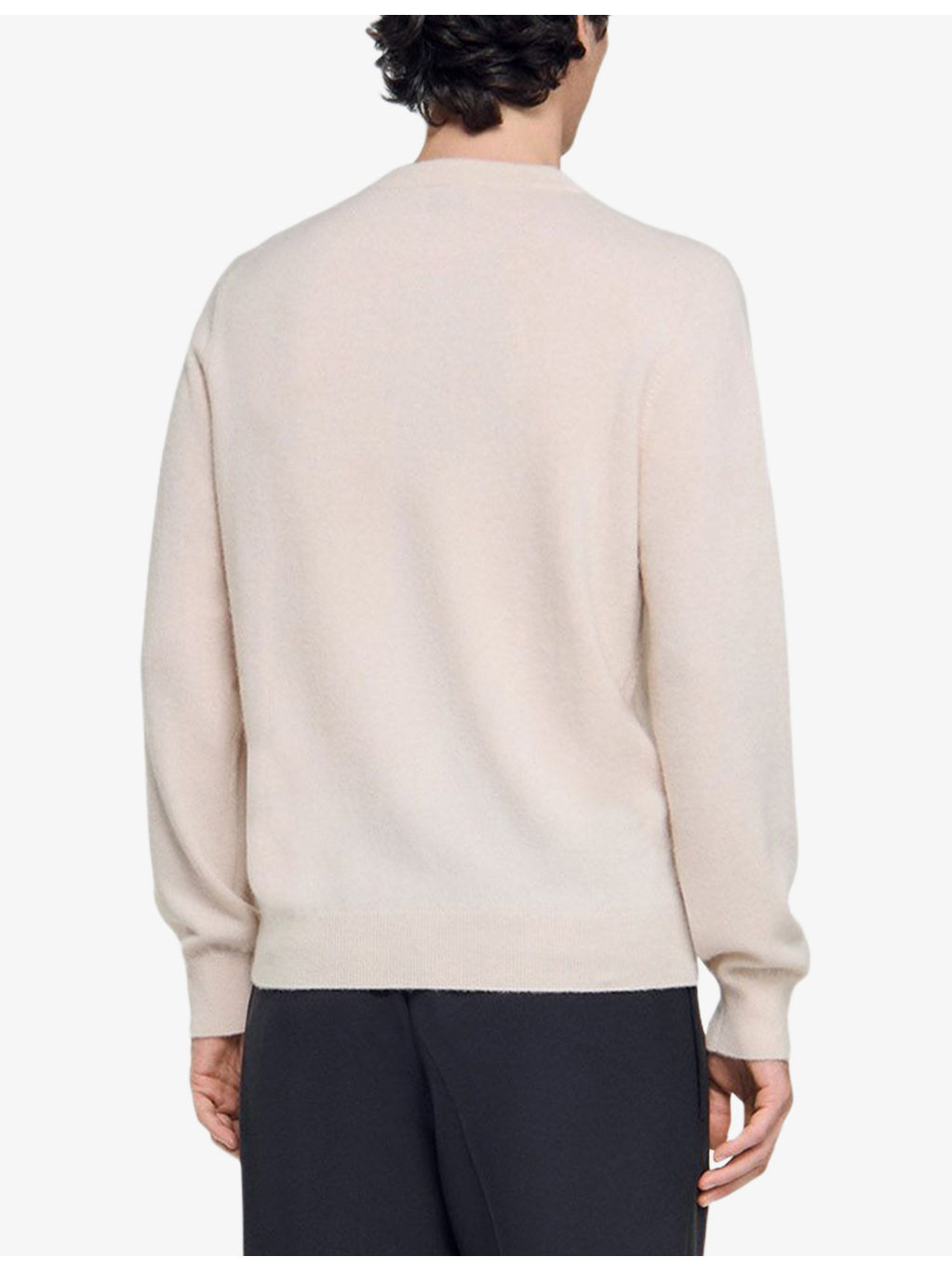 Long-sleeve crewneck cashmere jumper - 4