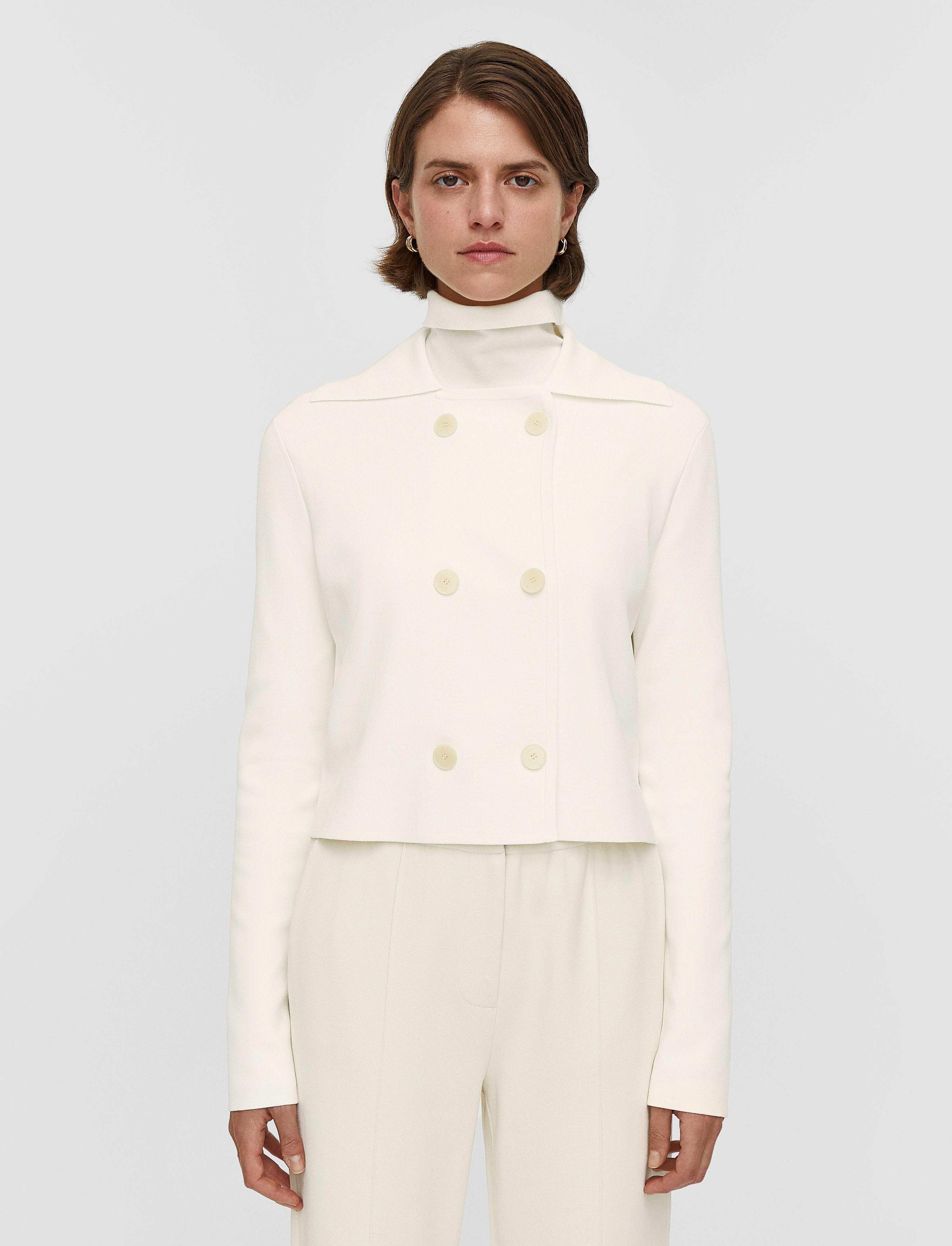 Milano Knit Stretch Short Jacket - 3