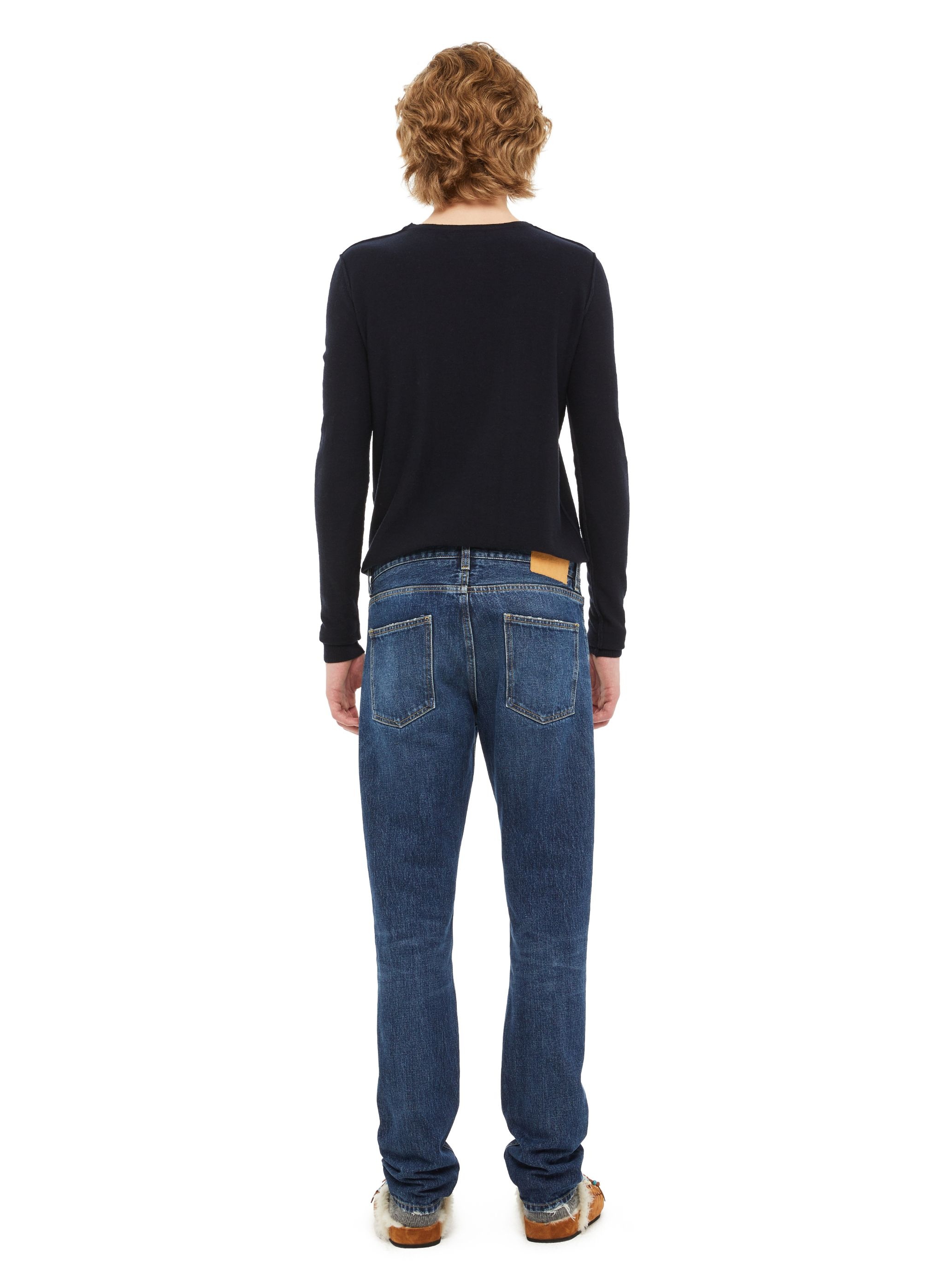 Deep Ocean Denim Pants - 6