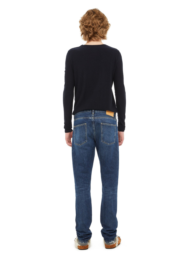 Deep Ocean Denim Pants 6