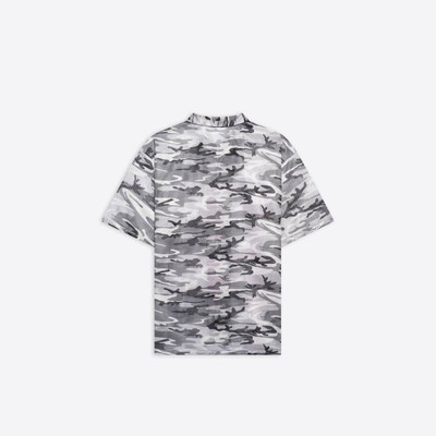 BALENCIAGA Men's Short Sleeve Shirt in Grey outlook