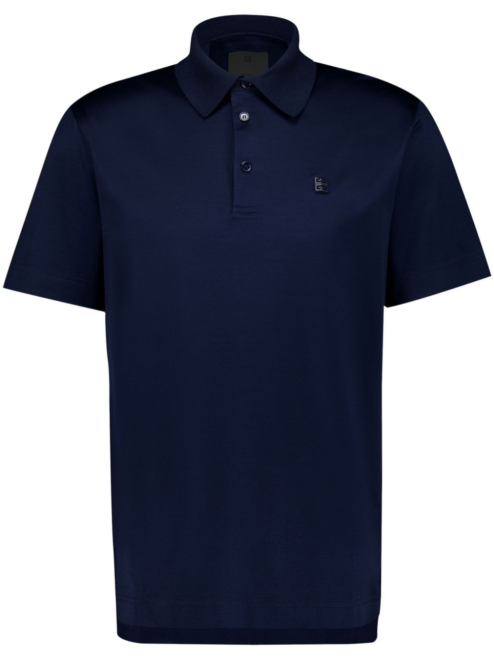 4G mercurised-cotton polo shirt - 1