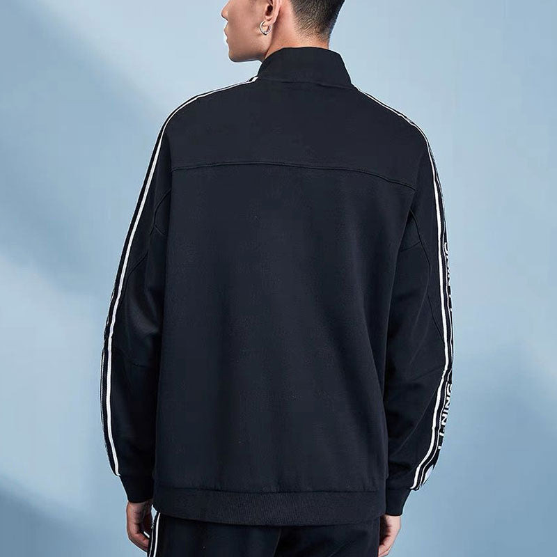 Li-Ning Soccer/Football Series Logo Embroidered Sports Jacket Autumn 'Black' AFDS433-1 - 4