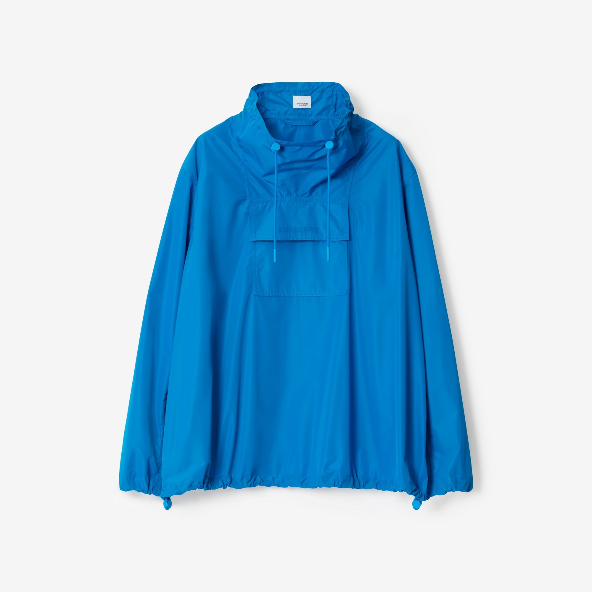 Logo Detail Taffeta Oversized Jacket - 1