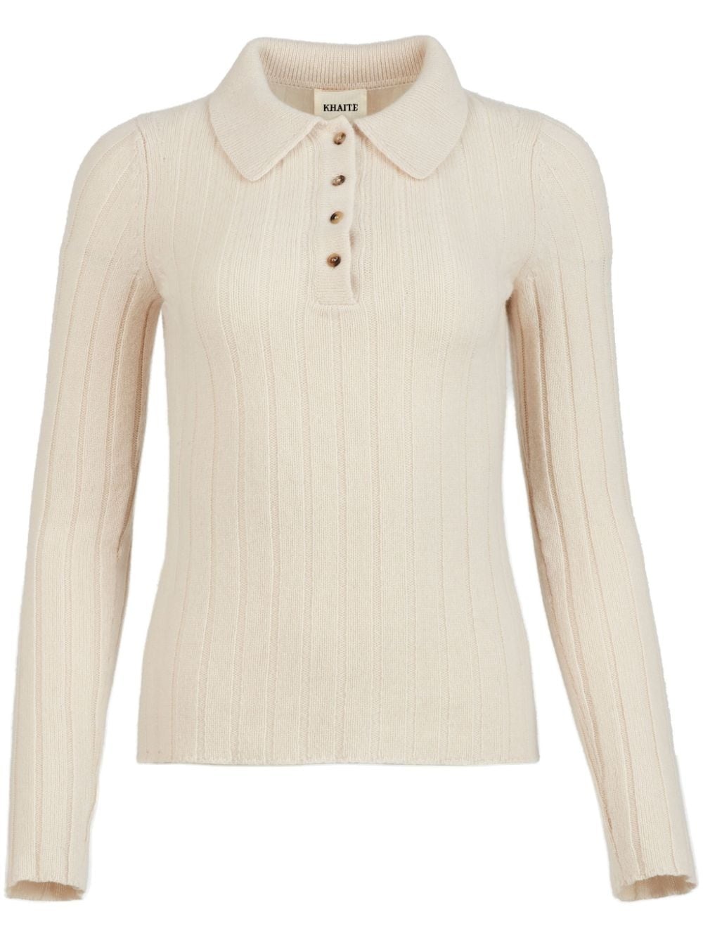 The Hans ribbed cashmere jumper - 1