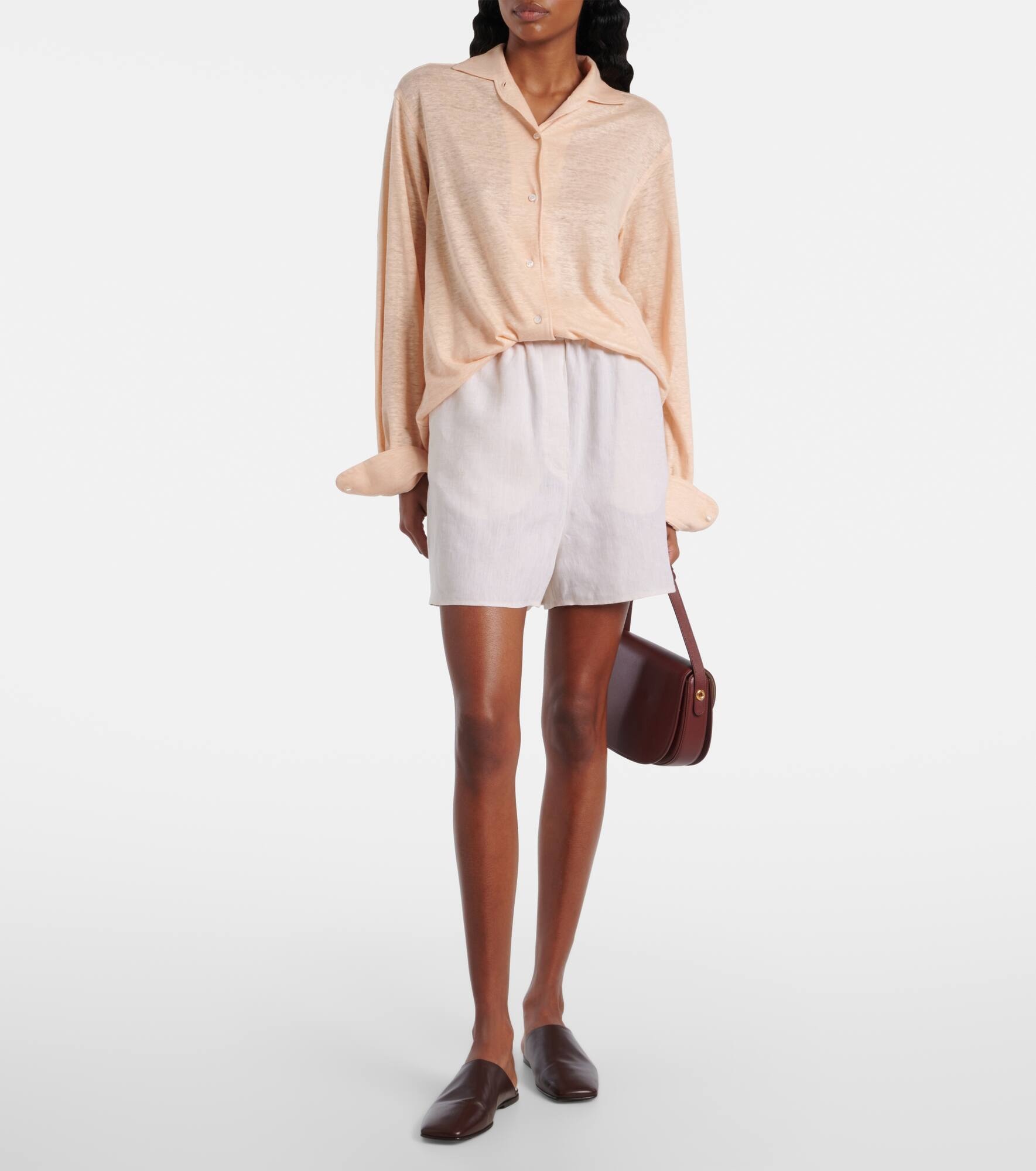 André linen jersey shirt - 2