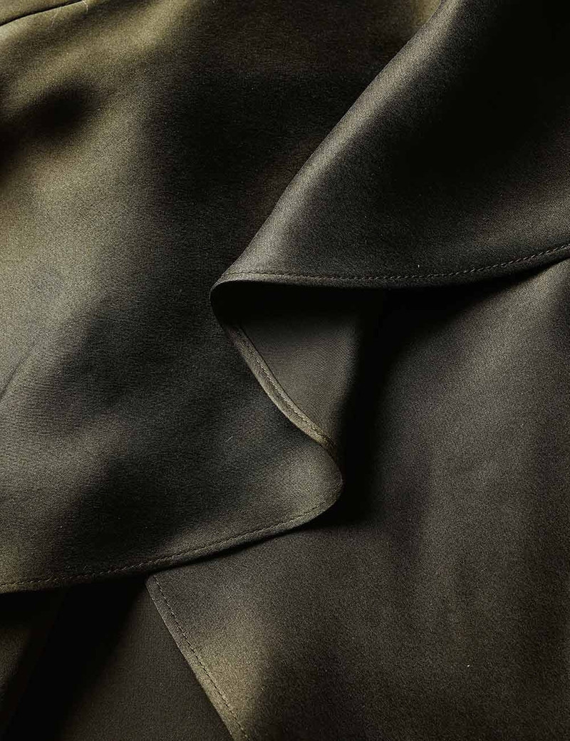 SILK WRAP MIDI DRESS 6