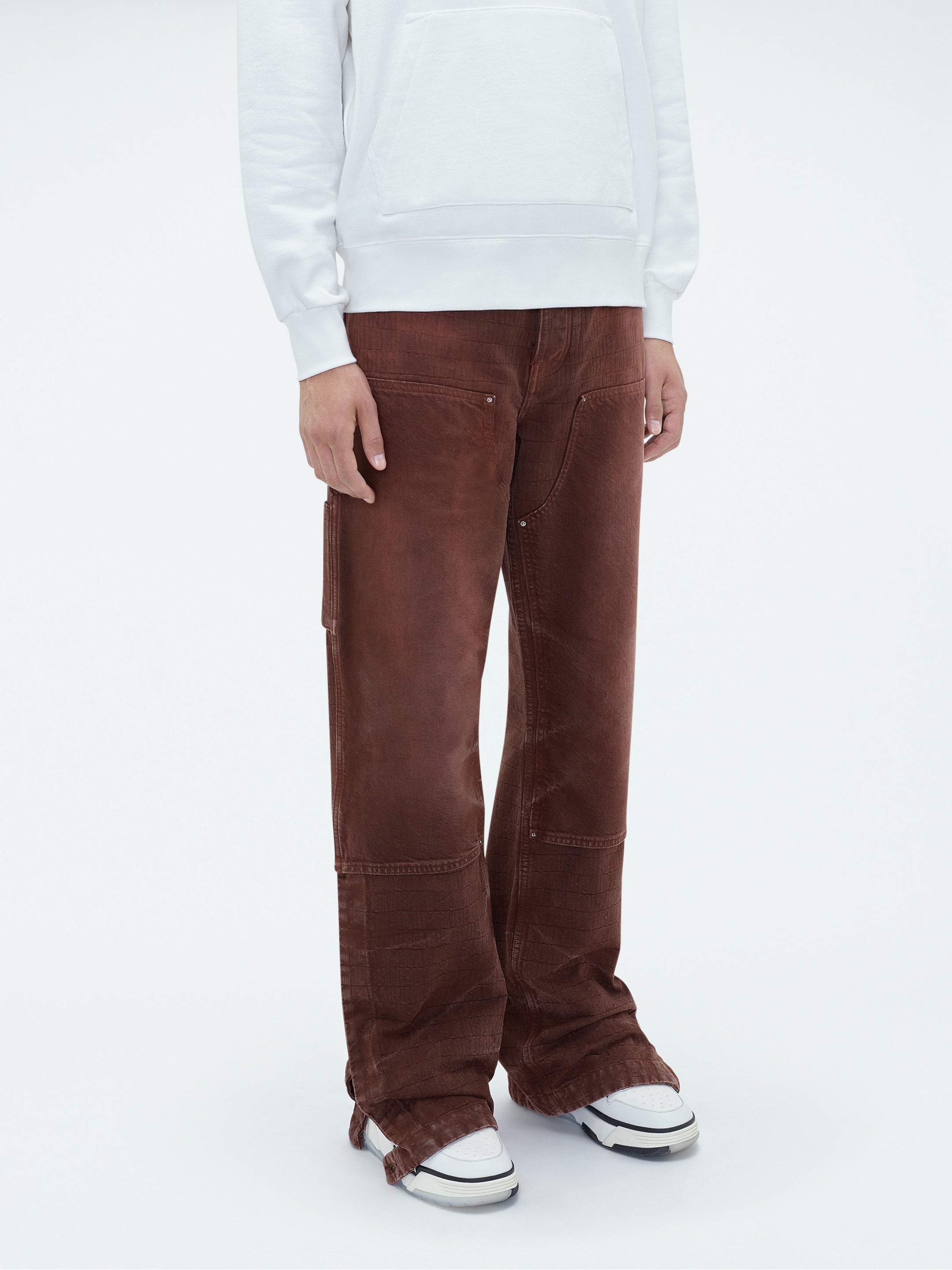 AMIRI JACQUARD CARPENTER JEAN - 4