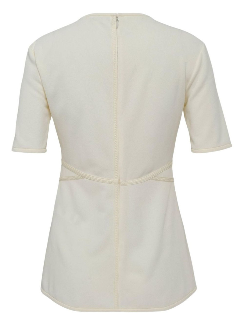 Jil Sander zip-fastening top outlook