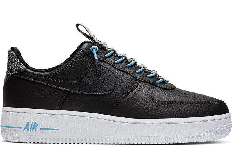 Nike Air Force 1 Low '07 Lux Black Light Blue (Women's) - 1