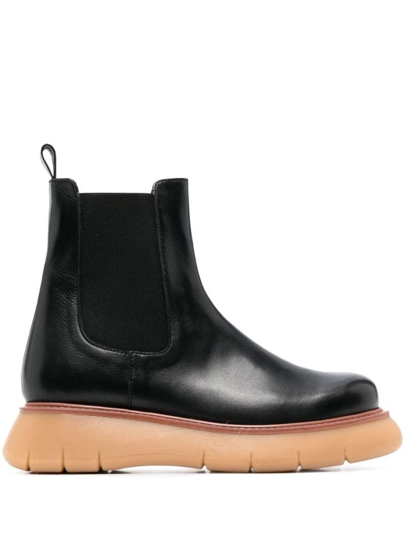 chunky leather Chelsea boots - 1