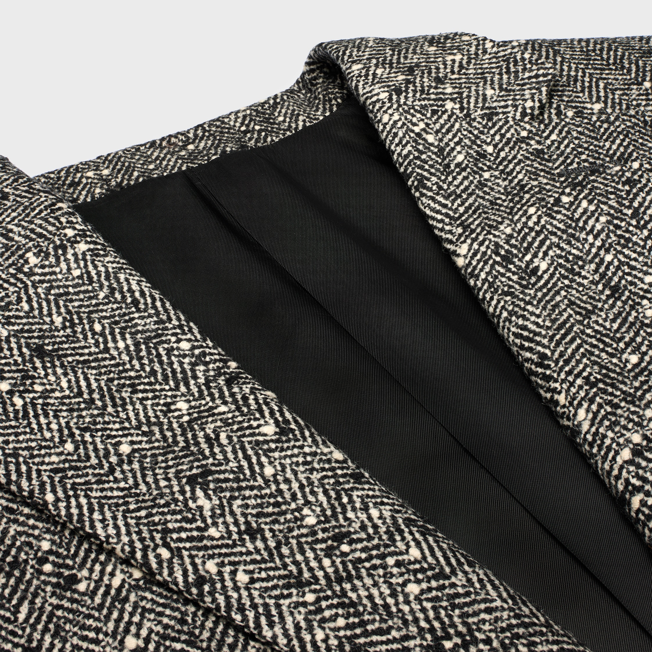 garçon jacket IN herringbone wool natté - 3