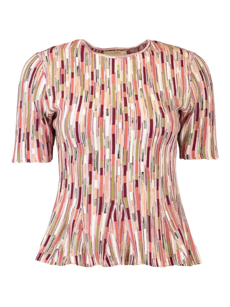 Samira patterned T-shirt 1