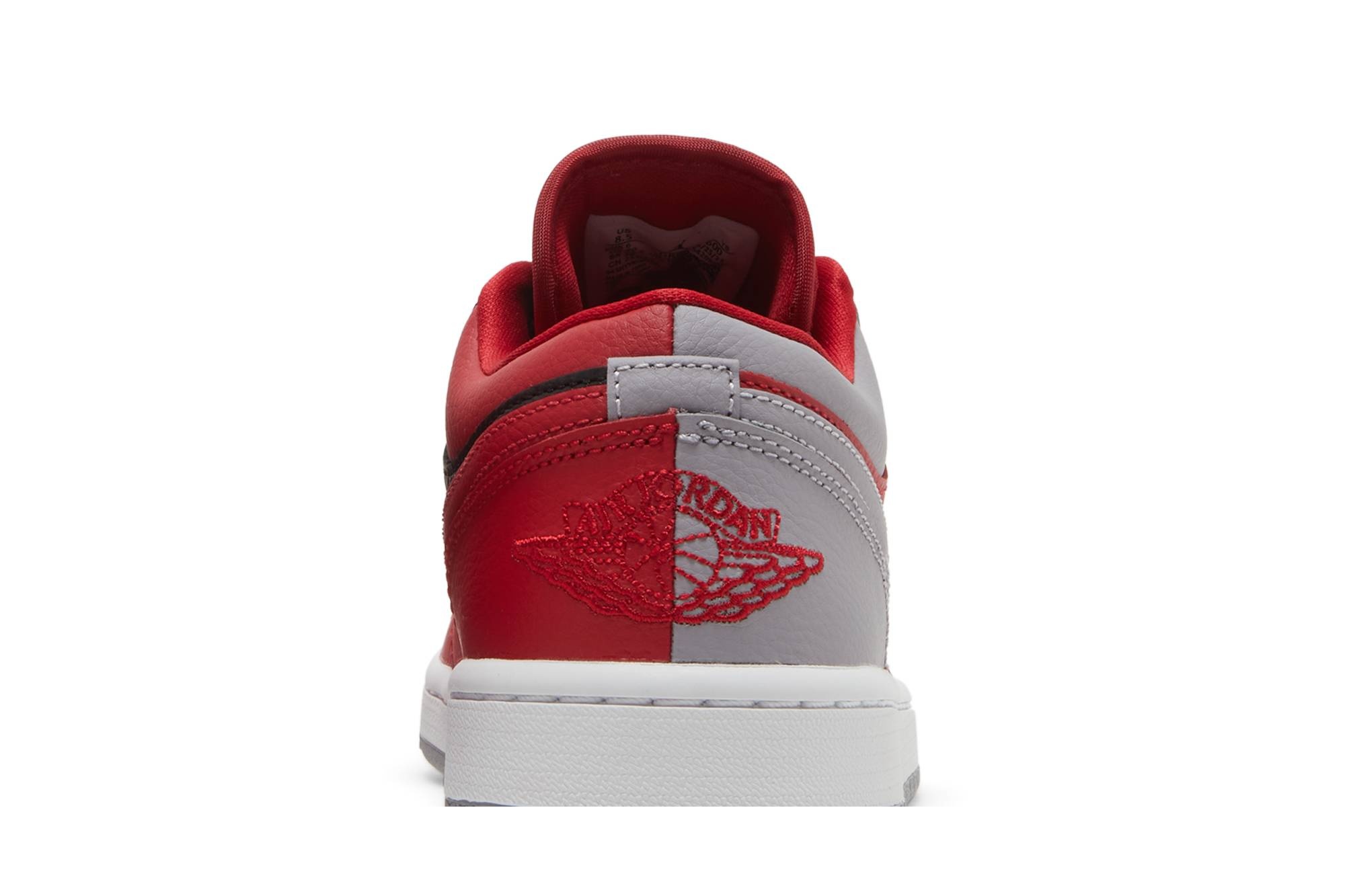 Wmns Air Jordan 1 Low SE 'Split - Gym Red Cement Grey' - 7