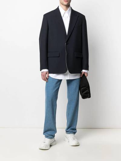 Valentino single-breasted blazer jacket outlook