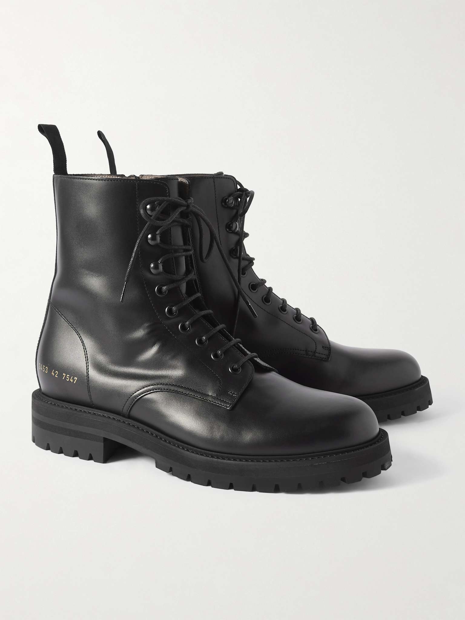 Common Projects Leather Boots | REVERSIBLE
