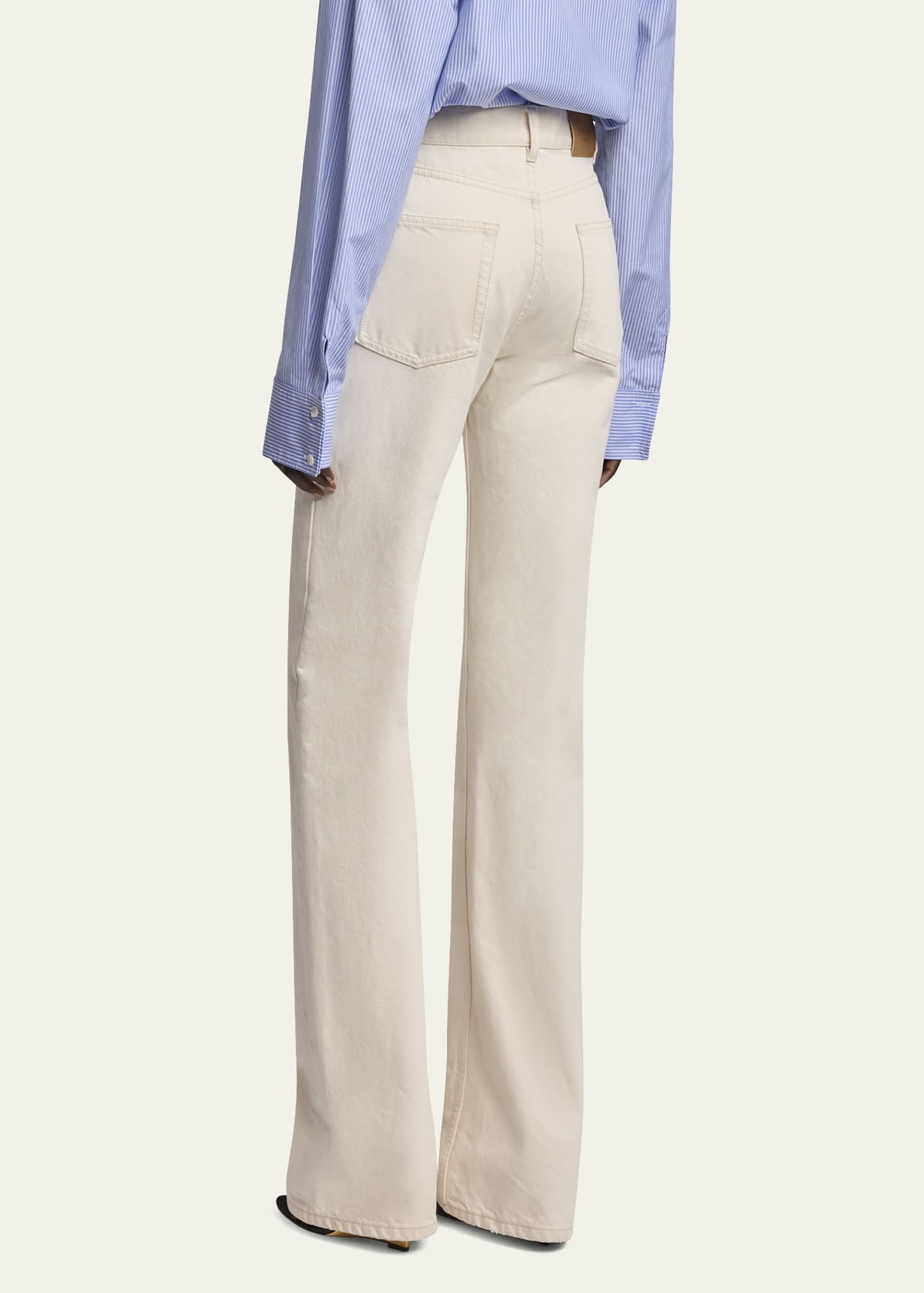 Straight Denim Pants - 3