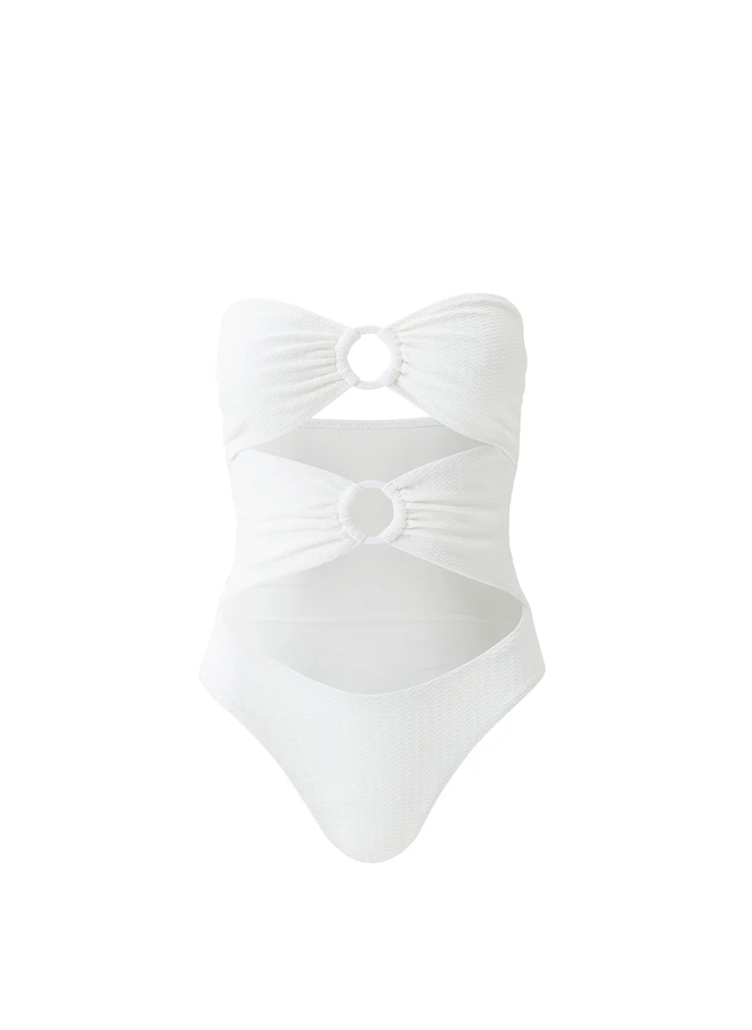 ALICANTE MAZY WHITE SWIMSUIT - 1