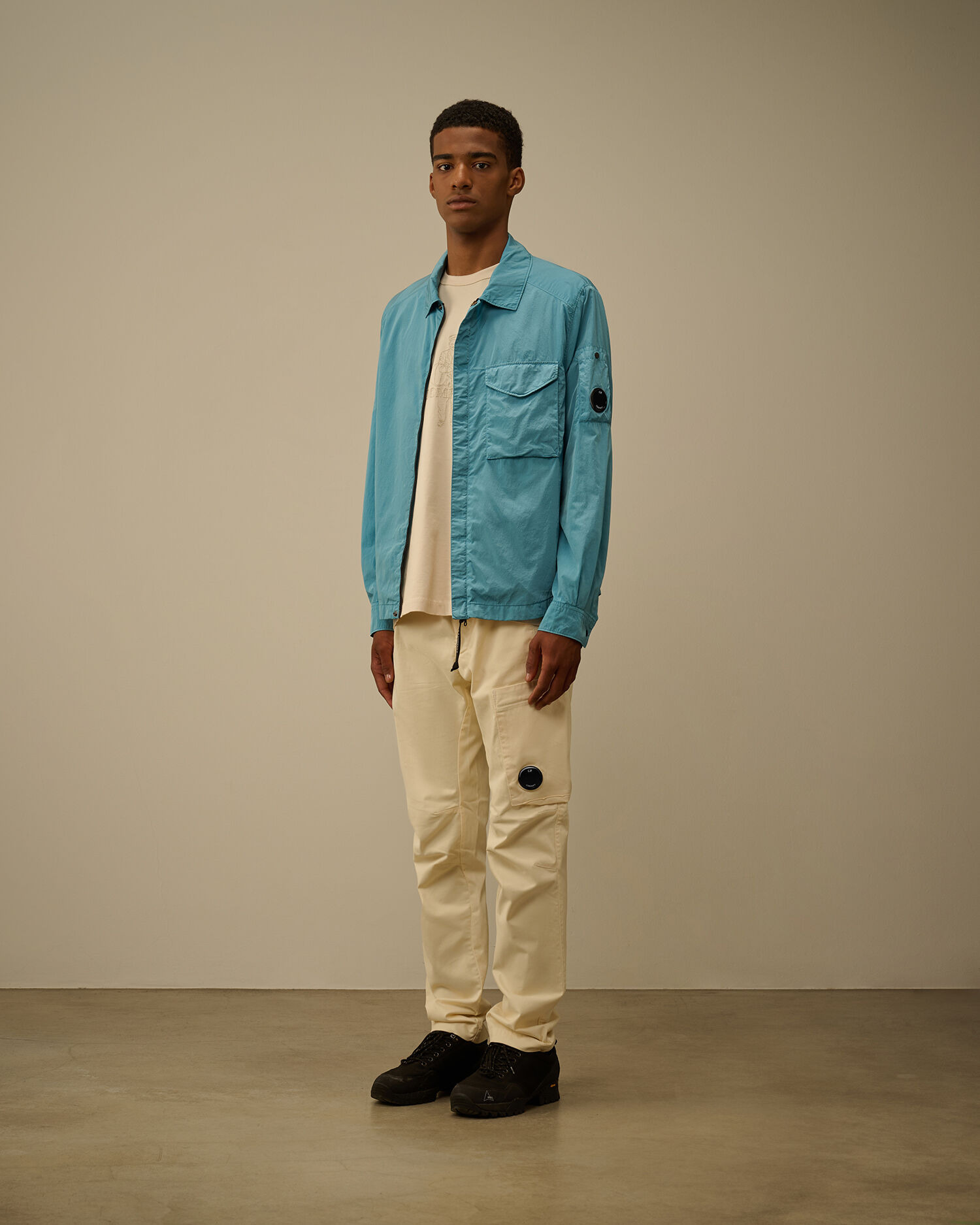 Chrome-R Lens Zipped Overshirt - 2