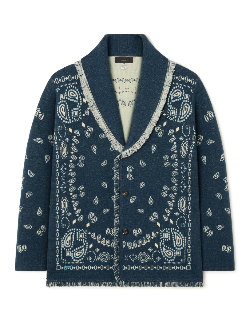 Bandana Jacquard Cardigan 1