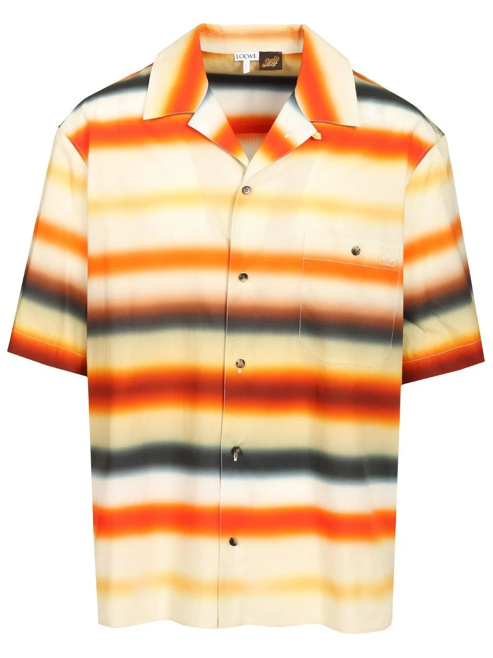 Loewe Paula's Ibiza Men Short-Sleeved Cotton Shirt - 1