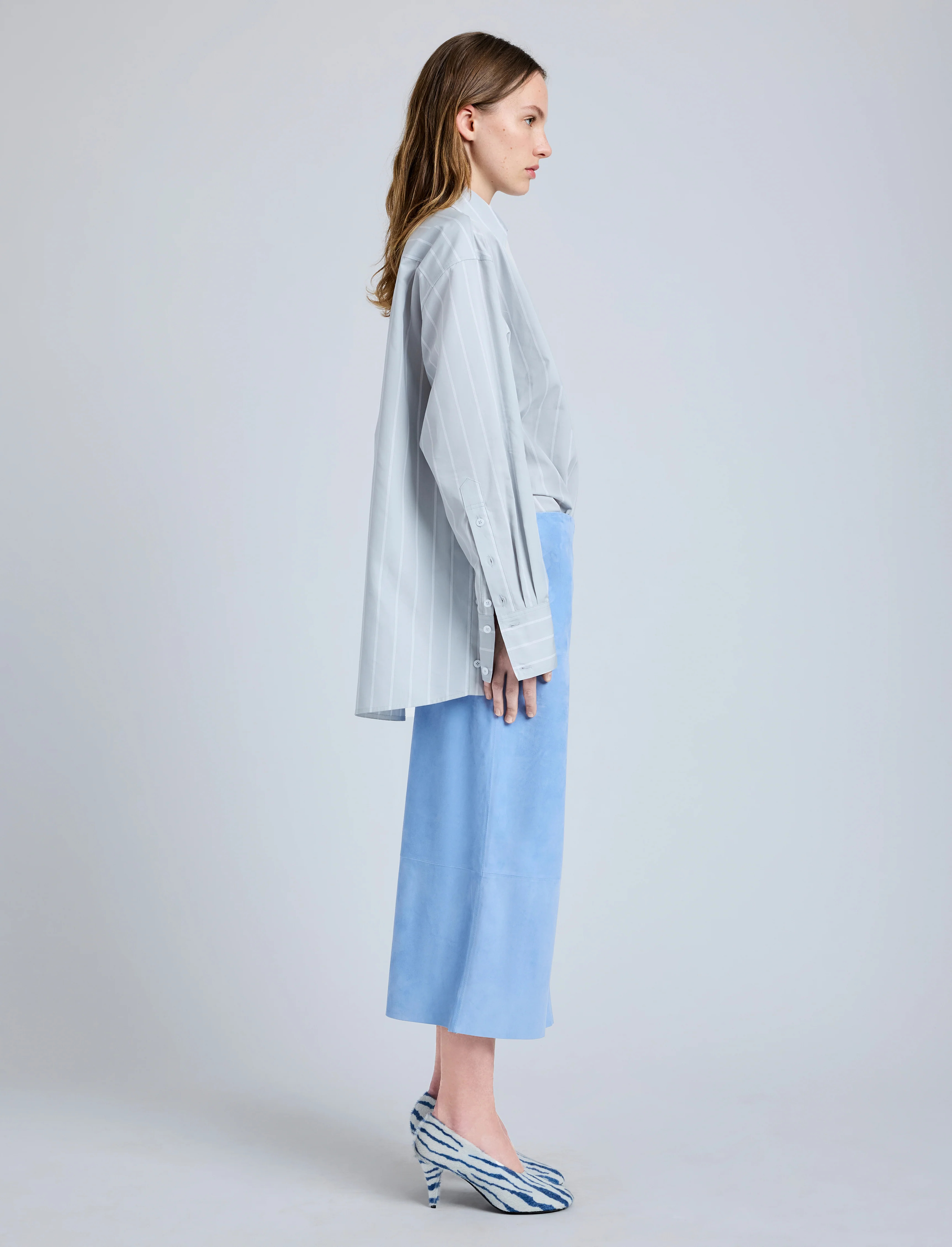 Nadia Skirt in Suede - 3