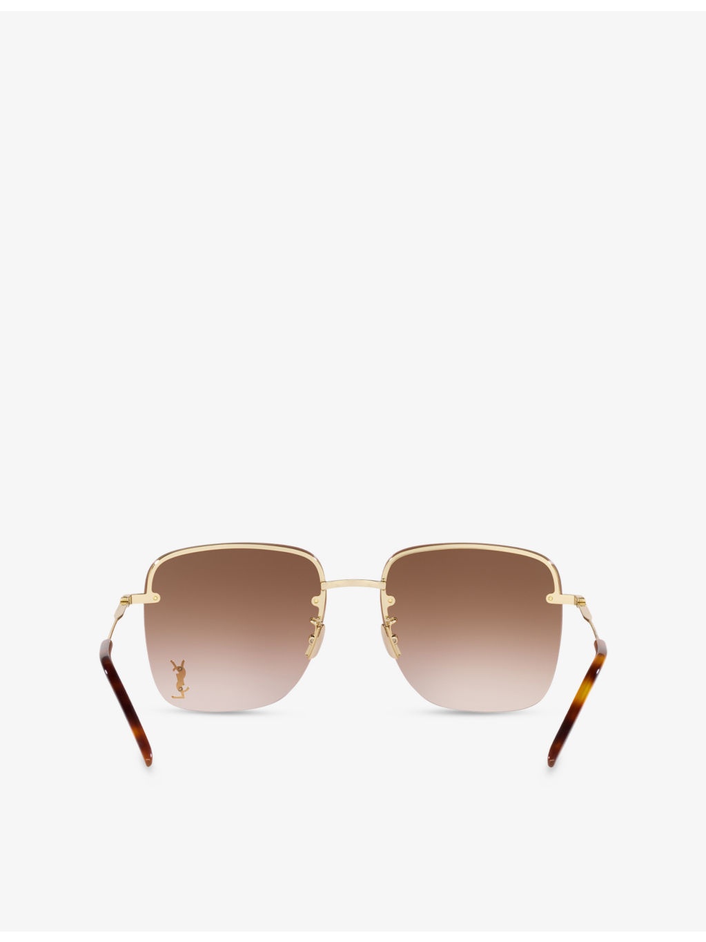 SL312 M Square-Frame Metal Sunglasses - 4