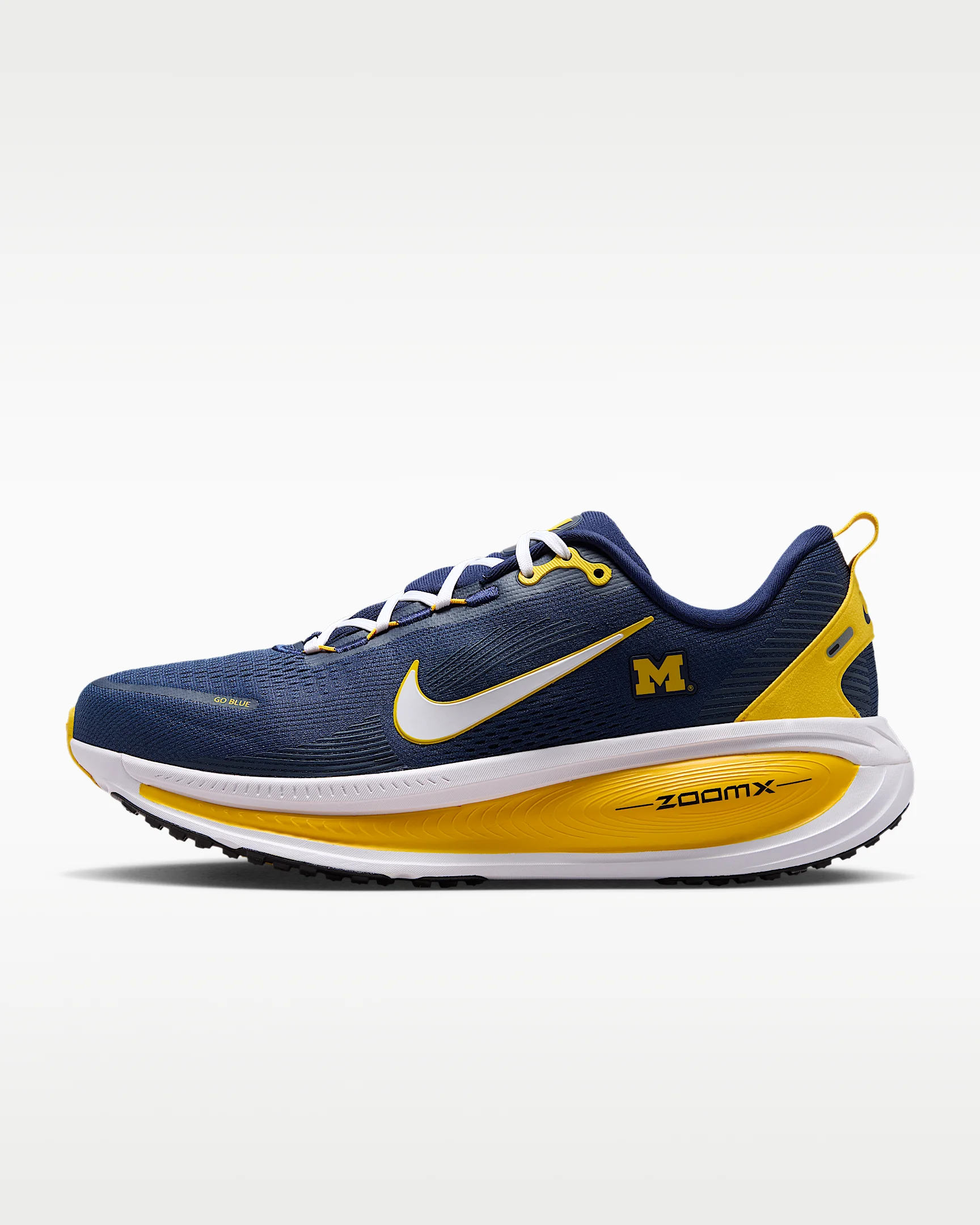 Nike College Vomero 18 (Michigan) Men's Road Running Shoes - 1