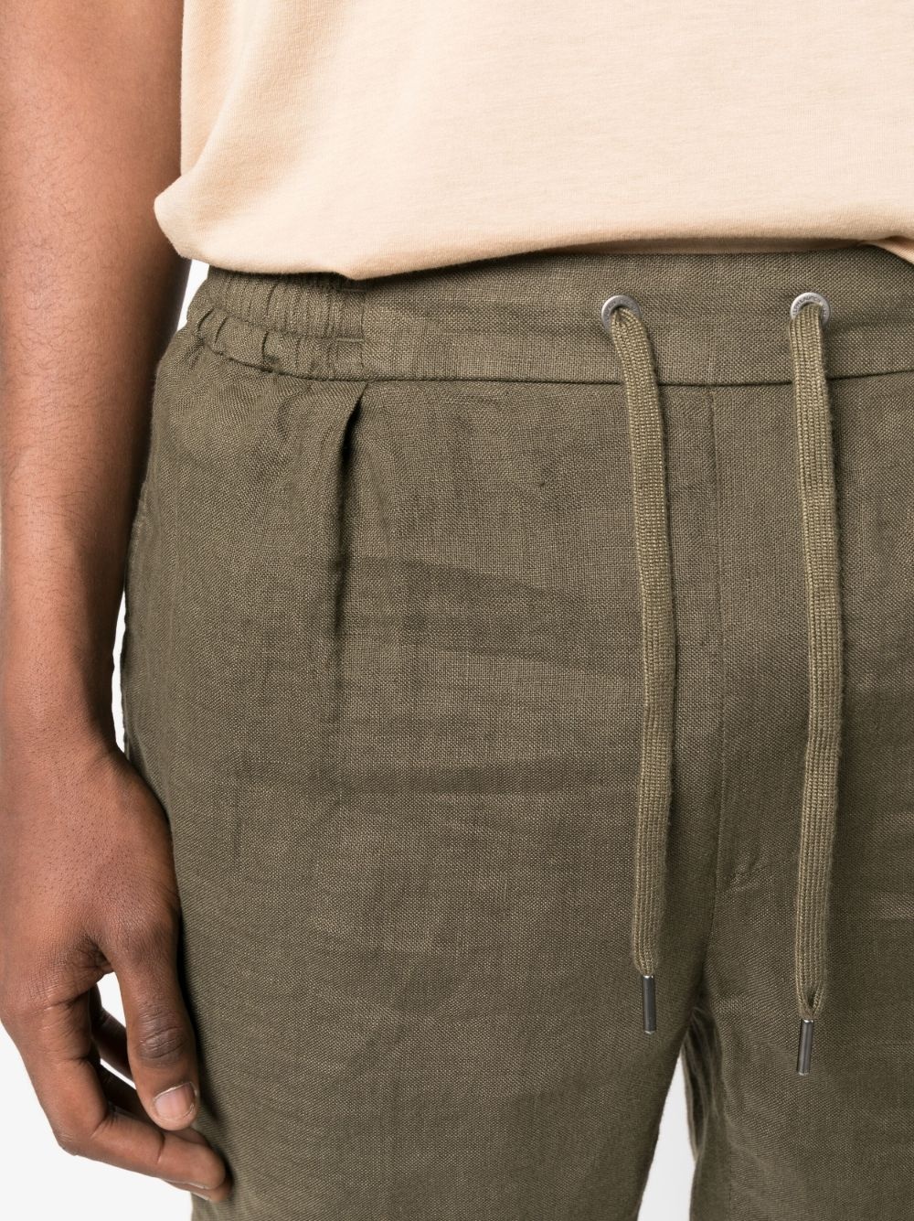 Dorset drawstring linen shorts - 5