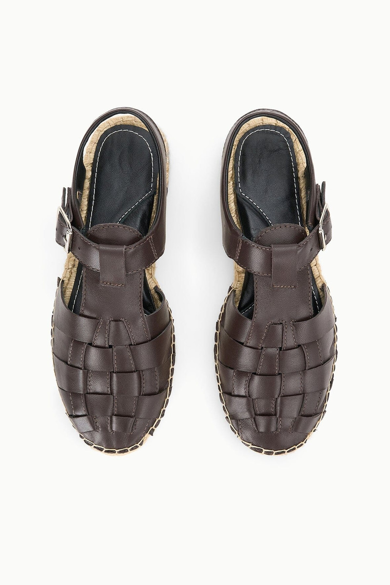 STAUD HEMINGWAY FISHERMAN SANDAL ESPRESSO 7