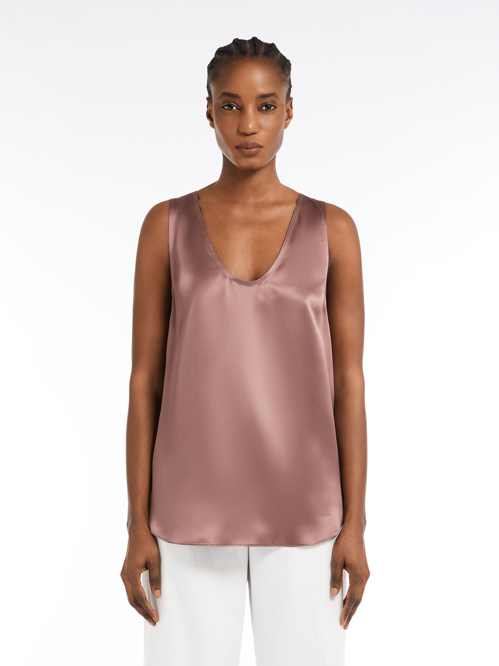 FILLY Silk satin top - 3