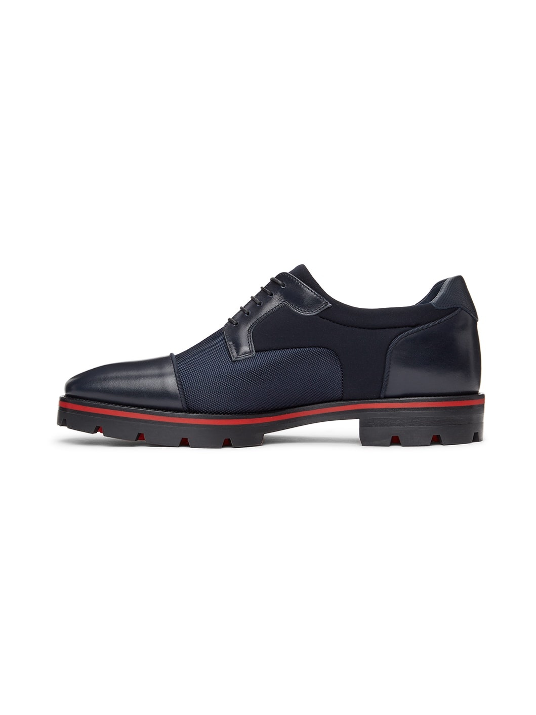 Navy Mika Sky Flat Derbys - 3