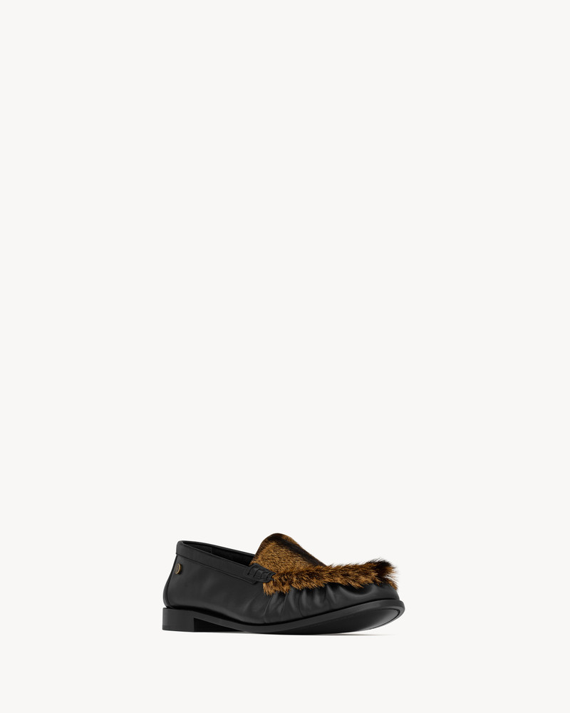 LE LOAFER SUPPLE IN SMOOTH LEATHER AND PONY HAIR LEATHER 3
