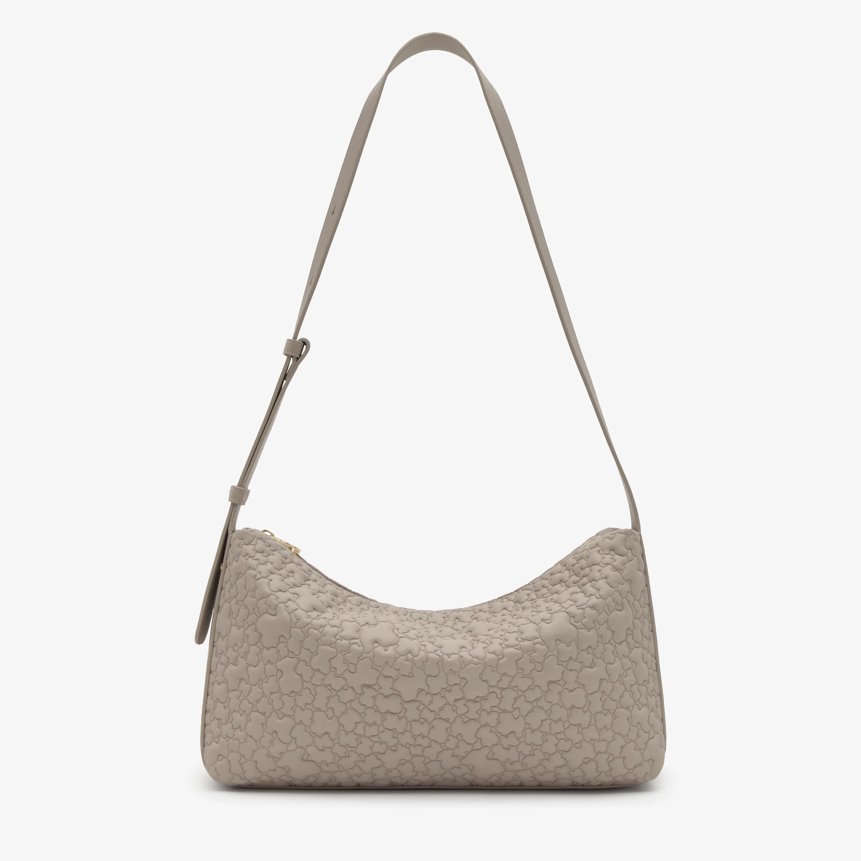 Taupe-colored Shoulder bag TOUS Puffy Bear - 1
